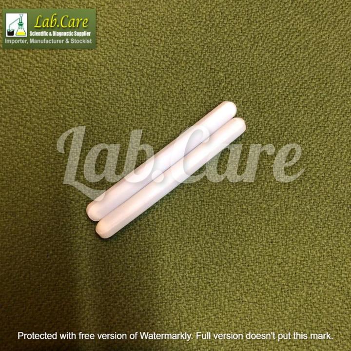 8X80 mm Magnetic Stir Bar PTFE Magnetic Stirrer Mixer Stir Bars High Magnetism Teflon Coated Stirrer Rod - Magnetic Beats plain - Spin bar Teflon Octagon Magnetic Stirring Bar: 8x80 mm, White