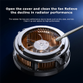 MEMO CX07 Magnetic Mobile Phone Game Cooler, Semiconductor Cooling Fan for Android PUBG. 