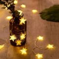 Star led string fairy light 10/20/30 star string led light Room House Party decoration star light. 