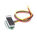 DC Mini Voltmeter 0-30V 7-Segment Display and  0-100V dc mini voltmeter. 