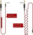OneOdio A71 Hi-Res Studio Recording Headphones - Wired Over Ear Headphones with SharePort, Monitoring Mixing Foldable Headset with Stereo Sound, 3.5/6.35MM Jack for PC Computer DJ Guitar-Red. 