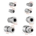 10 Pcs Air Line Hose Euro Connectors, Hose Compressor Fittings 1/4-Inch BSP Thread Quick Release Connector Fittings Set. 