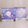 Portable 12-Month 2025 Desktop Calendar Countdown To Do List English Desk Calendar Schedule Organizer Exquisite Table Planner Calendar Office Supplies. 
