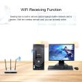 CHIPAL 150Mbps Mini USB WiFi Adapter External Wireless LAN Network Card Antenna Wi-Fi Dongle 802.11n/g/b for PC Laptop Desktop. 