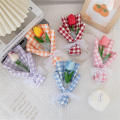 Artificial Soap Tulip Flower Bouquet For Valentine'S Day Wedding Proposal Decor Mothers' Day Gift   Flower Birthday Gift Present Gifts. 