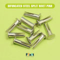 Bifurcated Steel Split Rivet | Multi-Purpose Rivet for Wood, Leather & Plastic. 