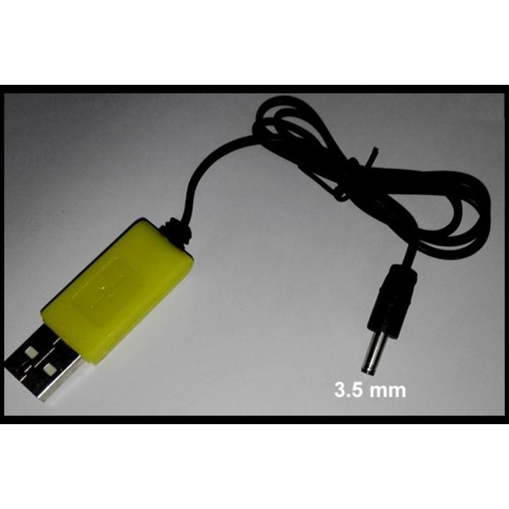 3.5mm Jack / Plug 3.7V USB Lipo Battery Charger