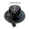 Creepy Cowboy Hat Halloween Costume Hat Western Style Hat Skull Cowboy Hat Stylish Ornament Halloween Cowboy Hat. 