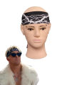 Ken Cosplay White Long Fur Coat Costume Movie Barbei Disguise Outfits Bags Headband Necklace Adult Men Roleplay Halloween Suits. 