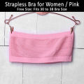 Pack of 4 Printed Bras for Women Cotton Bra for Ladies in Random Colors Fits B-Cup Wireless Bra for Girls Printed Bra Undergarments - Bilal Online. 
