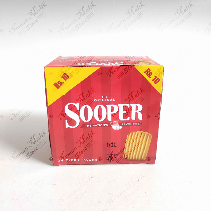 sooper orginal biscuit 24 packs Rs 10
