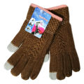 1 Pair of Stylish Touch Screen Winter Gloves for Women (No Color Choice) Men Winter Knitted Gloves Warm Windproof Fashionable Touch Gloves with Ribbed Cuffs Comfortable Winter Gloves for Girls. 