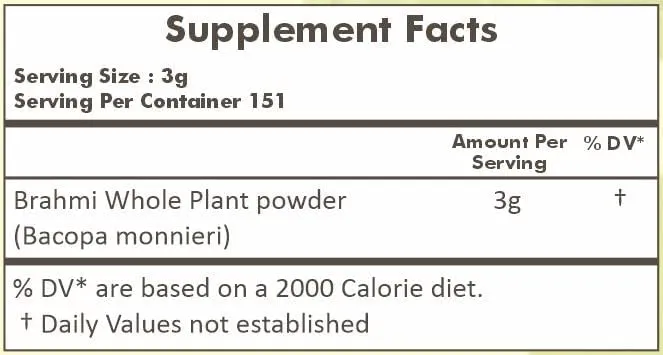 HERBAL%20HILLS%20Brahmi%20Powder%20(Bacopa%20Monnieri)-113g%20-%20Image%203