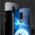 Popular Anti-skid TPU+Toughen Glass ph one Case Cover For Samsung Note8/Note9 S8 S9 Plus. 