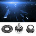 Nitrip RV24YN20S Synthetic Film Potentiometer Knob Scale Set Carbon + Dial Plate 100K. 