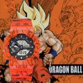【ETOP】Anime Dragon Ball Z Watch Cosplay Props Super Saiyan Goku Gohan Broly Vegeta Cos Students Watches Alarm Clock Action Figure Toys. 
