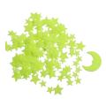 Glow in The Dark Stars - Glow Stars Stickers for Ceiling,Self Adhesive 3D Glowing Stars and Moon. 