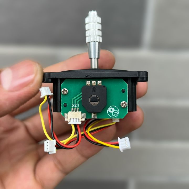 RC remote joystick UAV Right side remote control handle aluminum alloy handle automatically