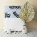 Dried Palm Leaves Room Decor 5 Pieces - 18Inch H x 10Inch W Palm Leaf. 