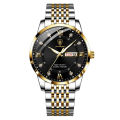 LouisWill Men Watch Business Fashion Watch Waterproof Simple Watch Military Wristwatches Classic Roman Numeral Dial Calendar Luminous Pointer Wrist Watches for Men. 