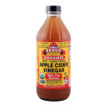 Bragg Apple Cider Vinegar, With Mother, Unfiltered, Organic, Gluten Free, 473ml/946ml (USA). 