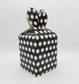 BLACK POLKA DOT GOODY BOX - PACK OF 10 GOODY BOX - BLACK POLKA DOT THEME GOODY BOX. 