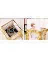 Photo Frame & Jewellery Box - Golden. 