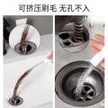 Water tool, pipe unclogging device, sewer hair cleaner, facial sink cleaning brush. 