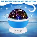 Star Projector Night Light for Kids – Rotating Galaxy Ceiling Lamp with LED Color Changing – Type-C & Battery Operated – Bedroom & Nursery Decoration. 