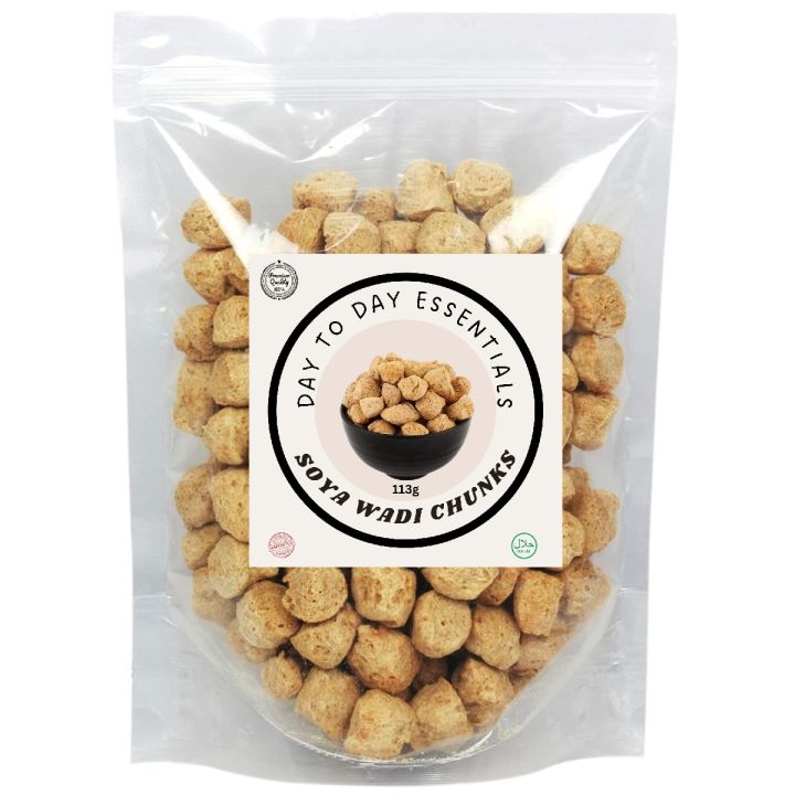 Soya Chunks | Soya Wadi Chunks | Fresh | Crunchy | 113g