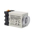 ST3PA series time relay / timer ST3P A-A/B/C/D/E/F/G (AC 220V 110V DC 24V 12V alternative) Power on time  With Base Socket. 