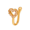Factory Customized European and American African Perforation-Free Fake Nose Ring   Amazon Hot Sale U Shape Nose Stud Nasal Splint Piercing Jewelry. 