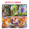 【Cathery Baby Store】Random 10-20PCS English Pokemon Card Pokémon Playing Game 1996 Vmax GX MEGA TEAM Trading Battle Collection Cards Toy. 