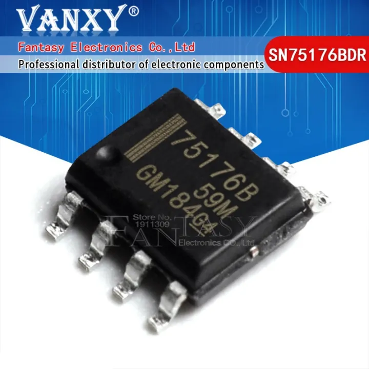 10PCS%20SN75176BDR%20SOP8%20SN75176B%20SOP%20SN75176%20SOP-8%2075176B%20SMD%20new%20and%20original%20IC%20-%20Image%202
