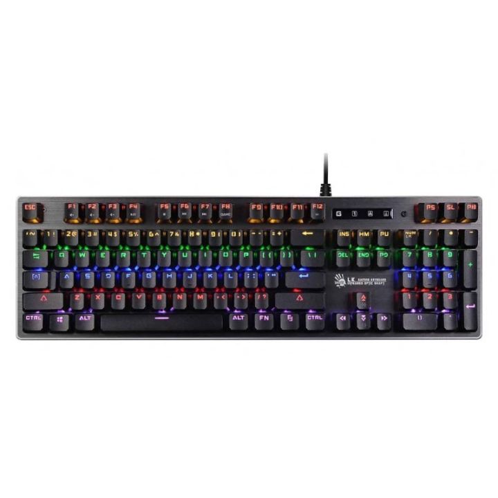 Bloody B760 Full Light Strike Gaming Keyboard - LK Green Switch