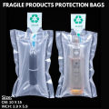 10 X 15cm Fragile Shockproof Protect Product Packing Bags Transparent Inflatable Buffer Bag 50pcs/ Air Inflated Plastic Pouch. 