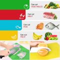3pc Flexible Non slip cutting mat anti-slip kitchen cutting board mats. 