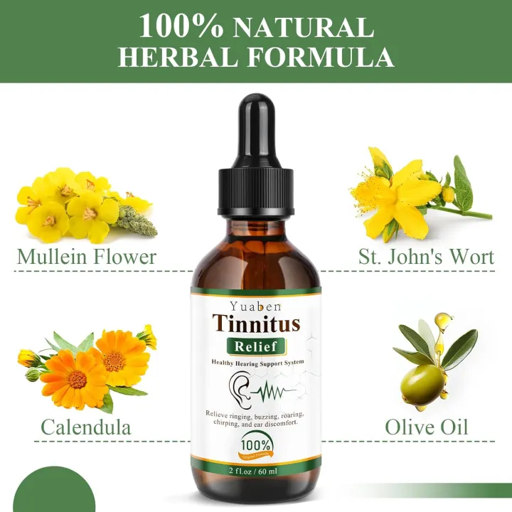 chris staudinger on twitter: 🌱 Yuaben Ear Drops for Tinnitus Relief (60ml) – Plant-Based Natural ...