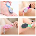 4 In 1 Multi Use Pedicure Paddle Brush - 4 Step Pedicure (Cleanse, Scrub, File And Buff). 
