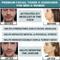 D.O.T Fitness Jawline Exercise Stress Ball Face Jaw Exerciser MuscleTrainer for Cheekbones Trainer Jawliner Jaw Liner. 