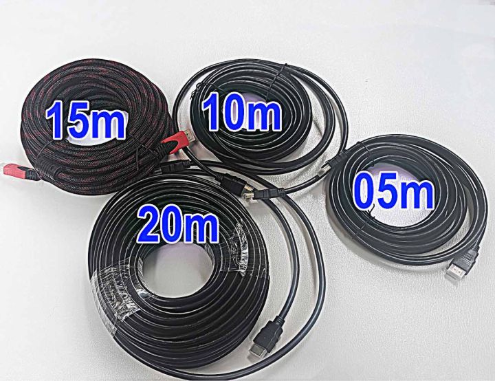HDMI Cable  All Types  normal / 4K / Branded / Heavy Duty Hdmi Male to Male Cables  All sizes