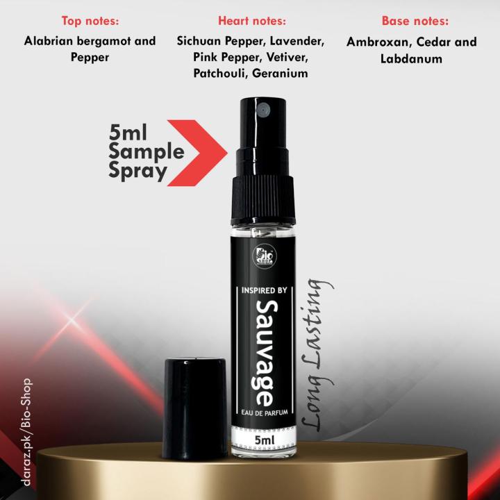 Inspired by Sauvage Tester Perfume Spray | Best Long Lasting Perfume for Men