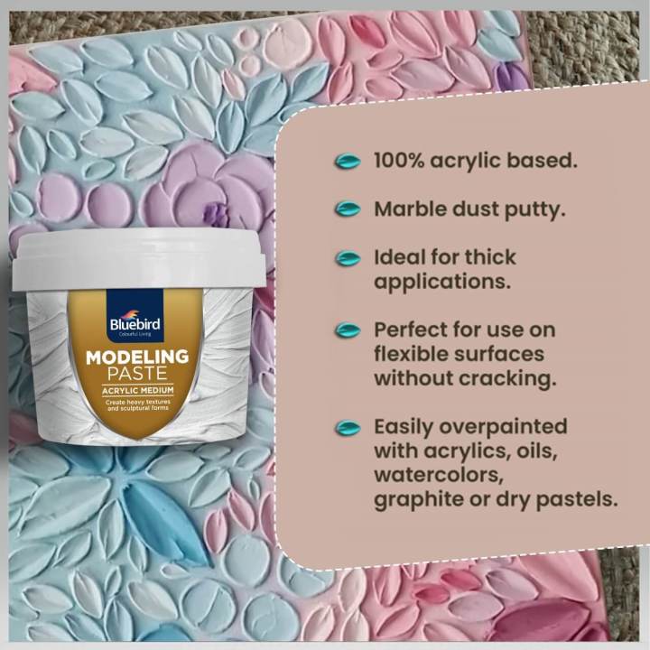 Modeling Paste for Art | Texture Paste for Canvas Painting & Acrylic ...