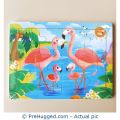 Stars Shopping Puzzles Collection Wooden Jigsaw Puzzles for Toddler /Tiny, Square, Rectangular  Puzzles. 