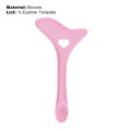 Definition Mold Ergonomic Handle Makeup Tool Silicone Template. 