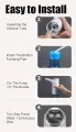 Water Dispenser Pump, Portable Water Pump for 5 Gallon Bottle with Automatic Off Button, USB Charging,Universal Fit. 