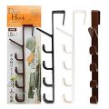 5 Level Over Door Hook for Hanging Coat Hangers, Hats, Purses, Backpacks, Purses, Jackets and Other Items. 