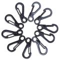 【Exclusive Offer】 FahionApple 10PC Mini Carabiner Clip nap pring Clap Hook Keyring Camping Tool. 