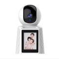 GSS C1 Video Calling Smart Wifi Camera 2.8 Inch IPS Screen FHD 1080P One-Key Call IP Camera 2 way Video Call Wireless PTZ Baby Monitor Camera. 