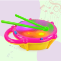 Flash Stick Drum Toy for Kids - 3D Flash Drums with Lights | High-Quality Plastic Drum Set. 